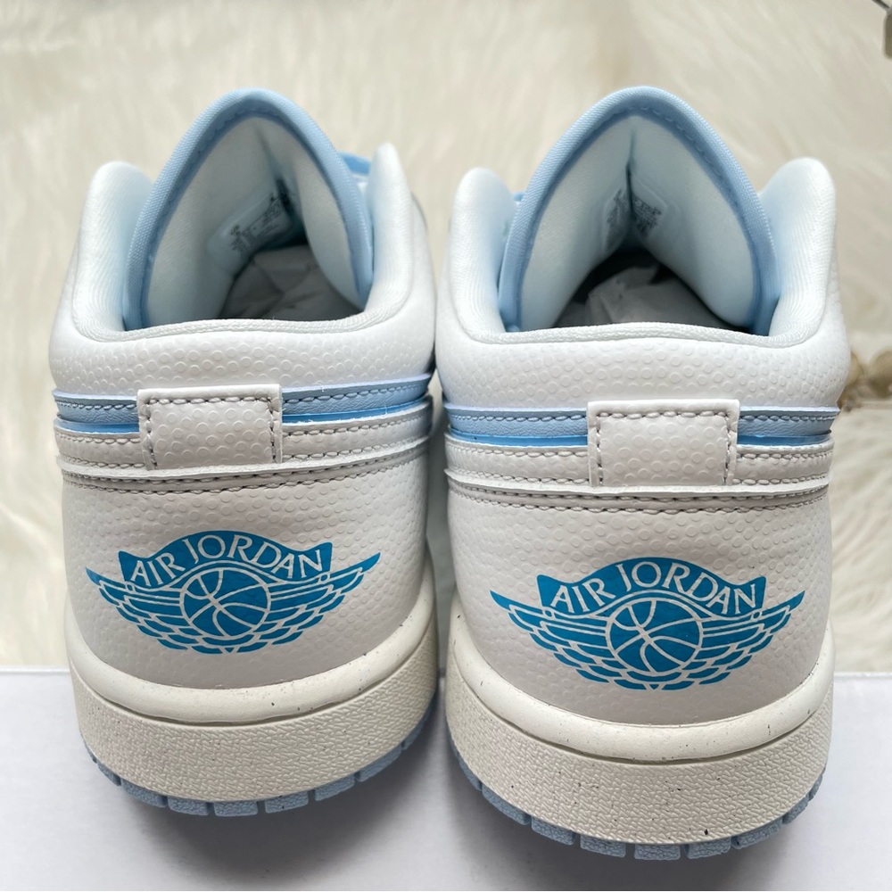 Air Jordan 1 Low SE Reverse Ice Blue Sail DV1299-104 Women’s Size 9 NIB - Picture 9 of 16